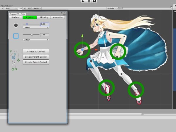 最近注目されているunityアセット Puppet2d を検証してみました イラスト制作 漫画制作の株式会社フーモア